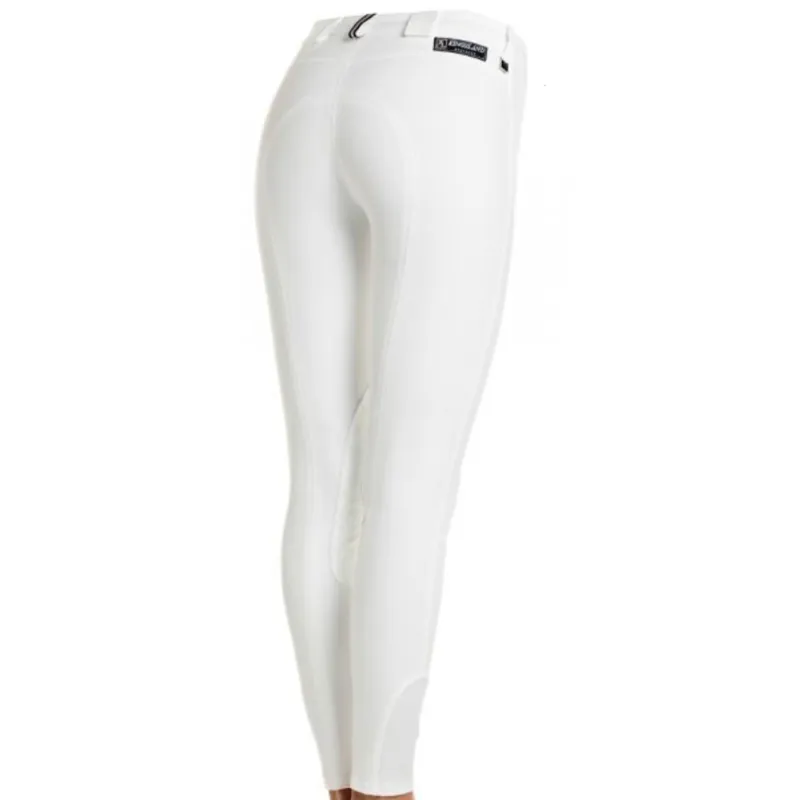 Kingsland Kelly Slim Fit Cotton Breeches - White
