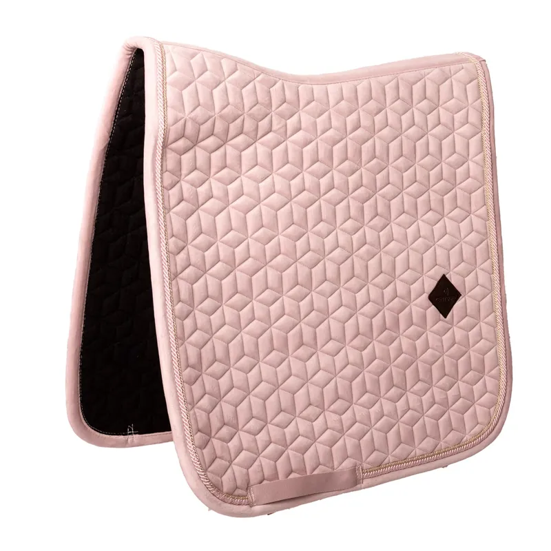 Kentucky Velvet Dressage Saddlepad Full - Soft Rose