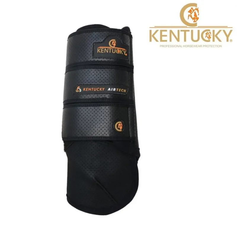 Kentucky Air Tech Eventing Boots - Front - Black-5