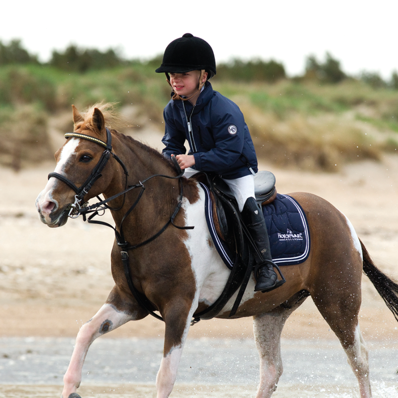 Horseware Kids Corrib Jacket - Navy-2