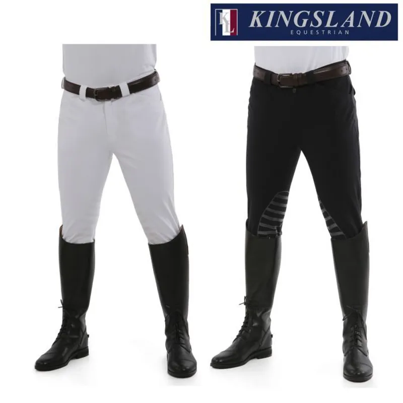 Kingsland Kyle Mens Breeches 134-SB-226 - Sale - White-1