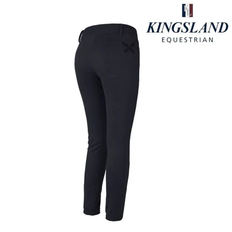 Kingsland Viedmo Ladies Sweat Pants - Charcoal Melange-1
