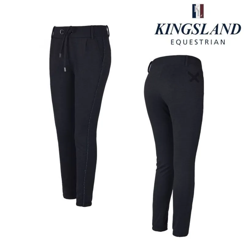 Kingsland Viedmo Ladies Sweat Pants - Charcoal Melange-2