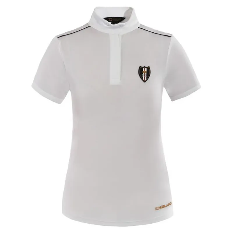 Kingsland Pescara Ladies Show Shirt 132-SS-778 - White/Navy