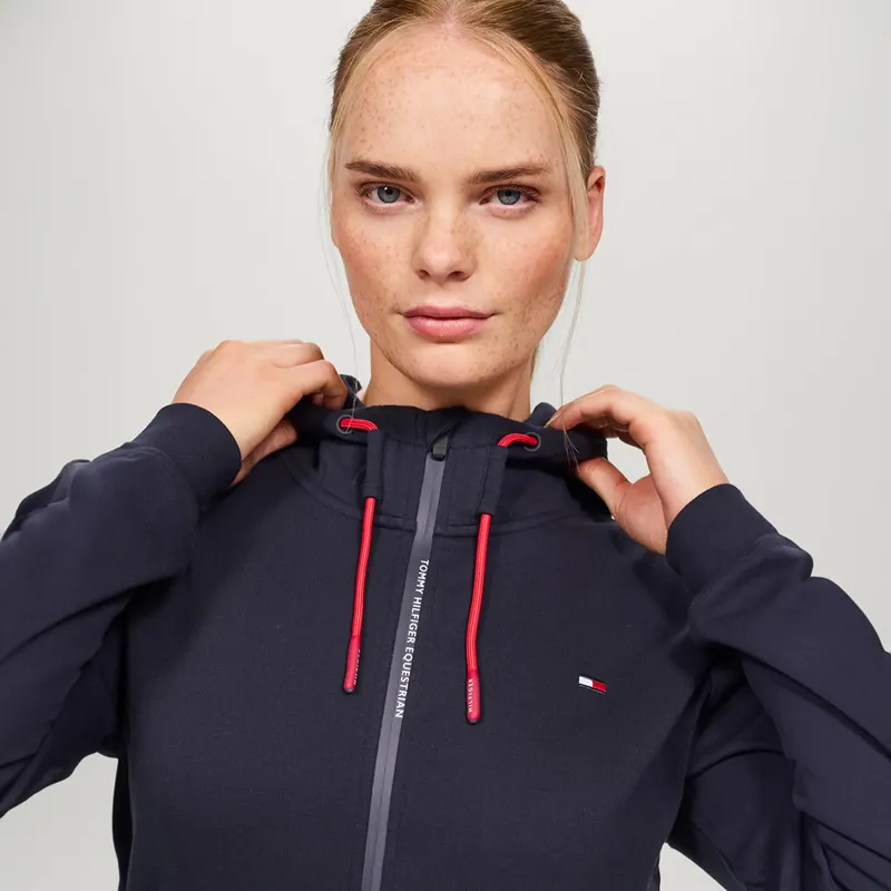 Tommy Hilfiger Women's Kingston Zip Up Hoodie - Desert Sky-4