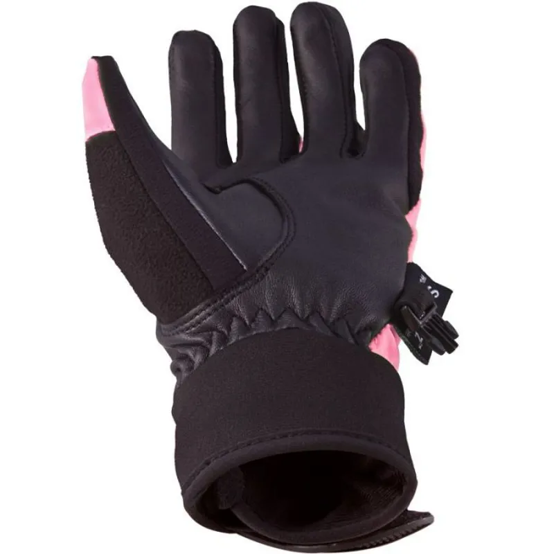Sealskinz Ladies All Weather Waterproof Riding Gloves - Pink-1