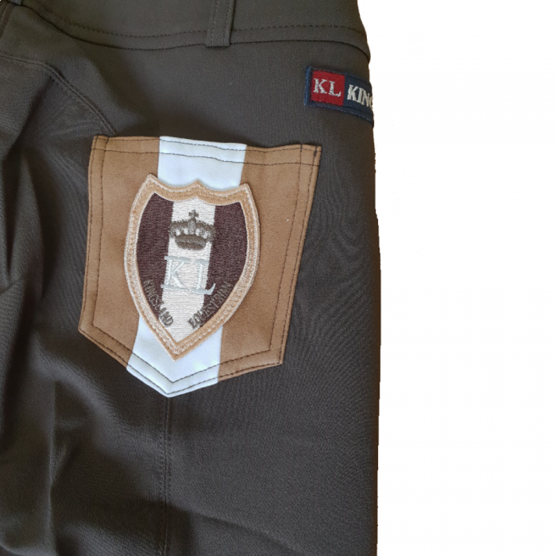 Kingsland Karen Ladies Breeches - Dark Brown-1