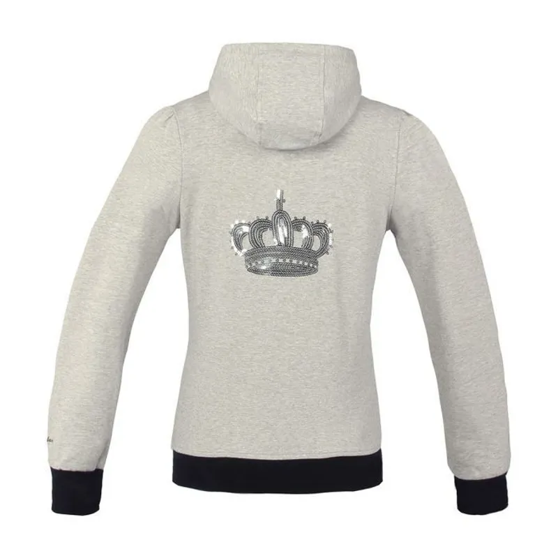 Kingsland Arcadia Ladies Sweat Jacket - Light Grey-1