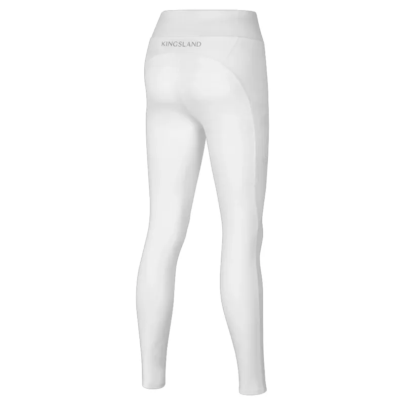 Kingsland KLNanette Ladies F-Grip Tights - White-1