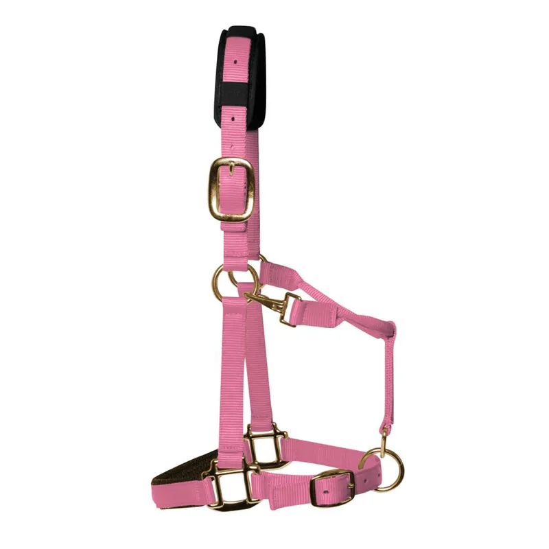 KM Elite Padded Headcollar - Baby Pink