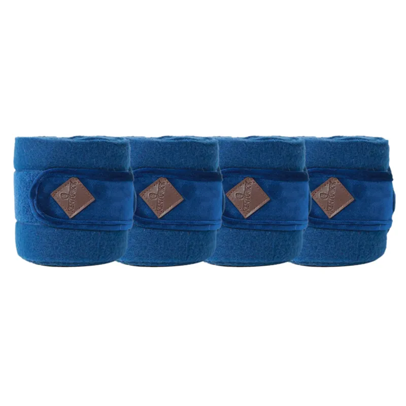 Kentucky Velvet Polar Fleece Bandages - Navy-3