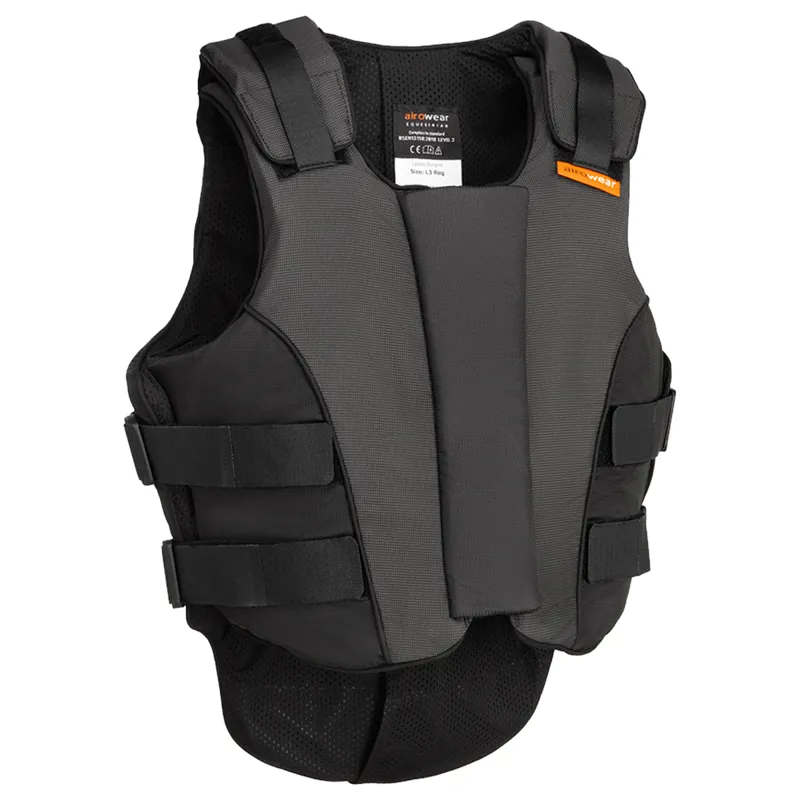 Airowear Ladies Outlyne Body Protector - Black/Graphite