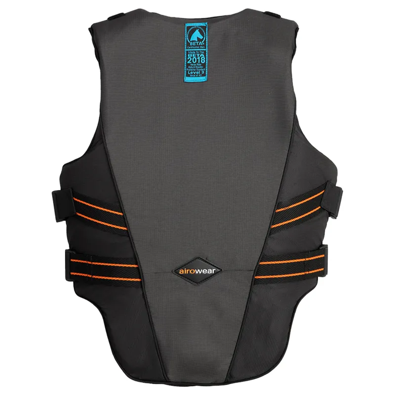 Airowear Ladies Outlyne Body Protector - Black/Graphite-1