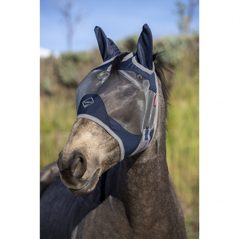 LeMieux Armour Shield Pro Fly Mask - Half Mask Ears Only-1