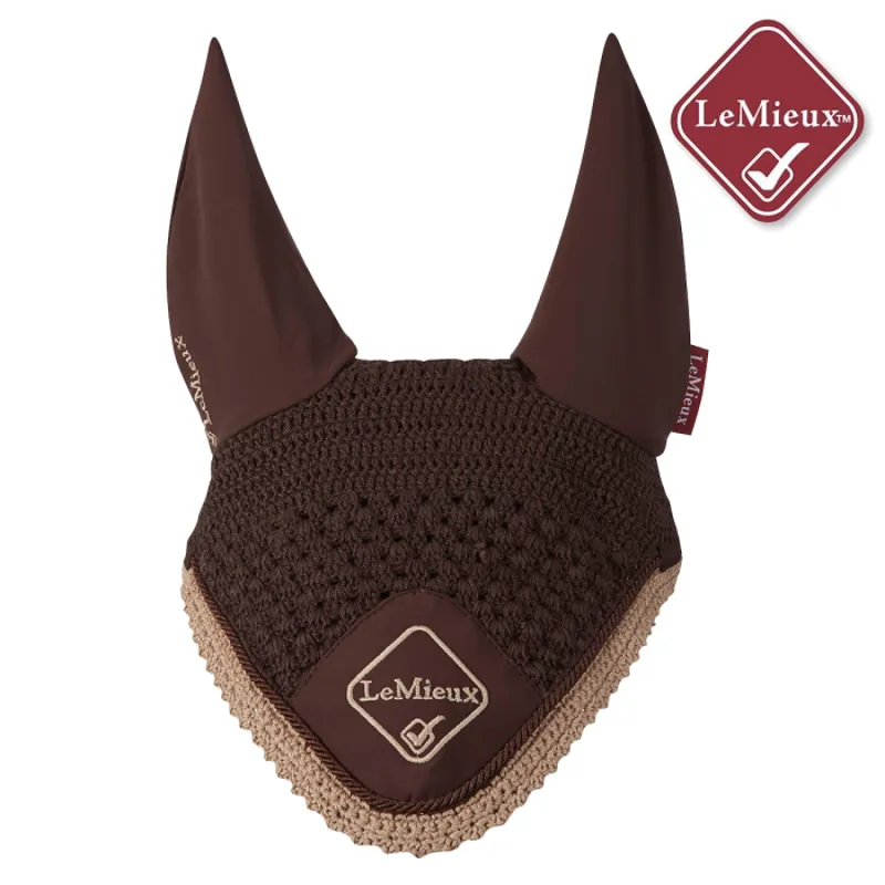 LeMieux Classic Fly Hood - Brown/Beige