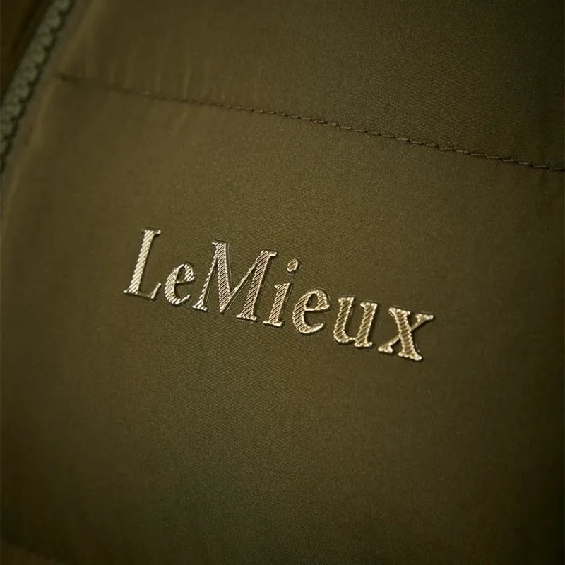 LeMieux Ladies Harper Longline Puffer Gilet - Alpine-5