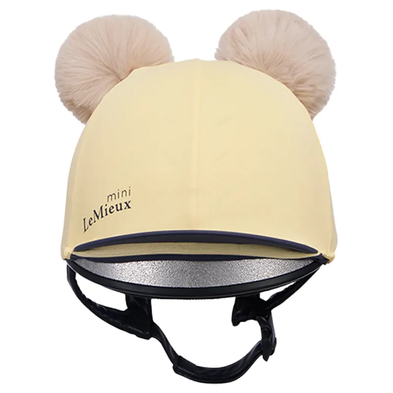 LeMieux Mini Double Pom Hat Silk - Mimosa-1