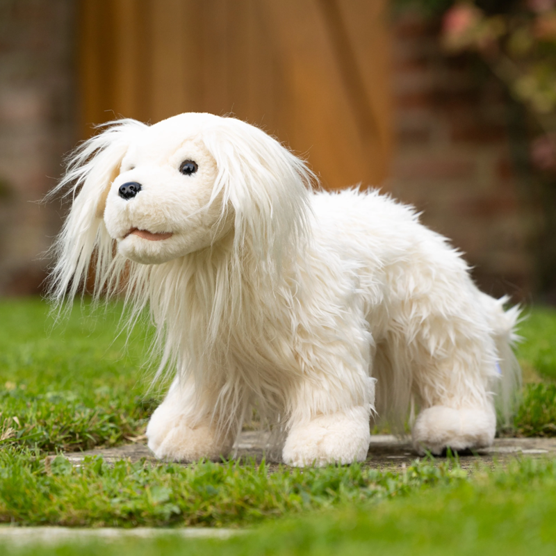 Advent Day 3 - LeMieux Toy Puppy Golden Retriever Luna and Basset Hound Boris-2