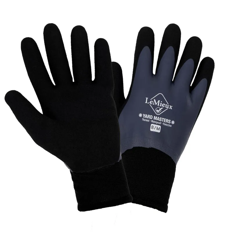 LeMieux Winter Work Gloves - Navy