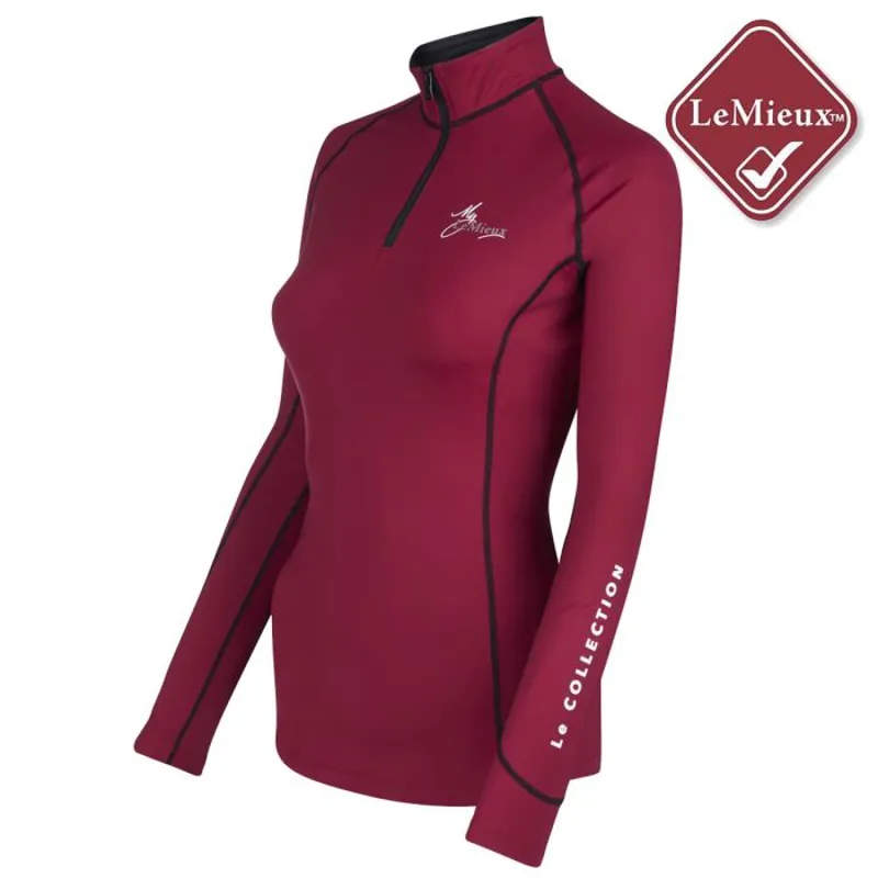 My LeMieux Base Layer - Mulberry-1