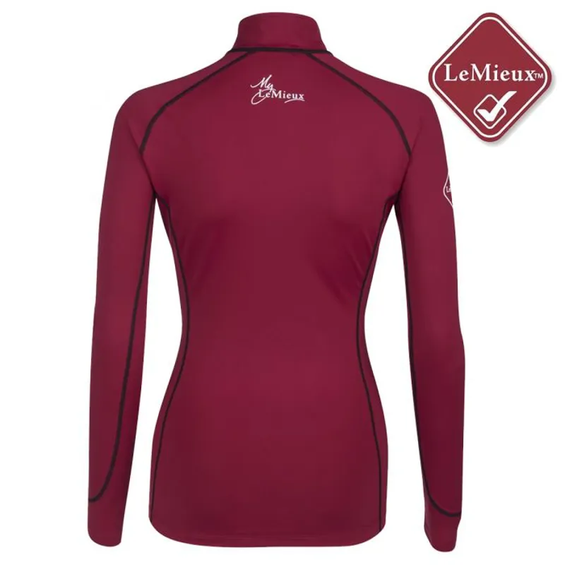 My LeMieux Base Layer - Mulberry-2