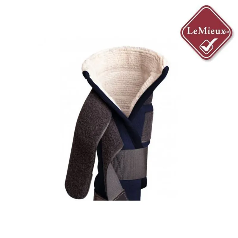 LeMieux Four Seasons Leg Wraps - Navy-1