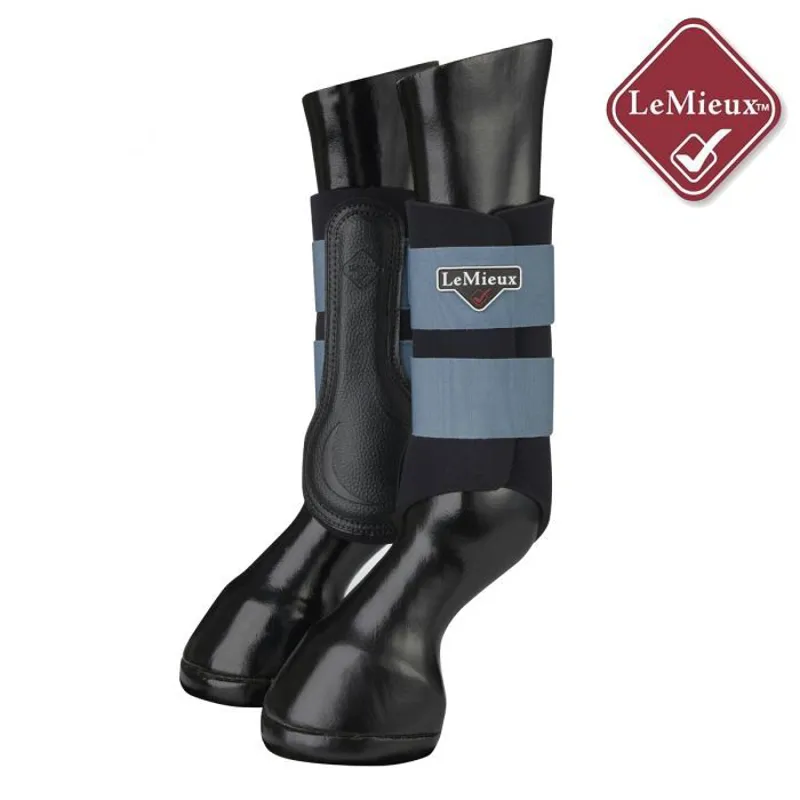 LeMieux Grafter Brushing Boot - Ice Blue  -1