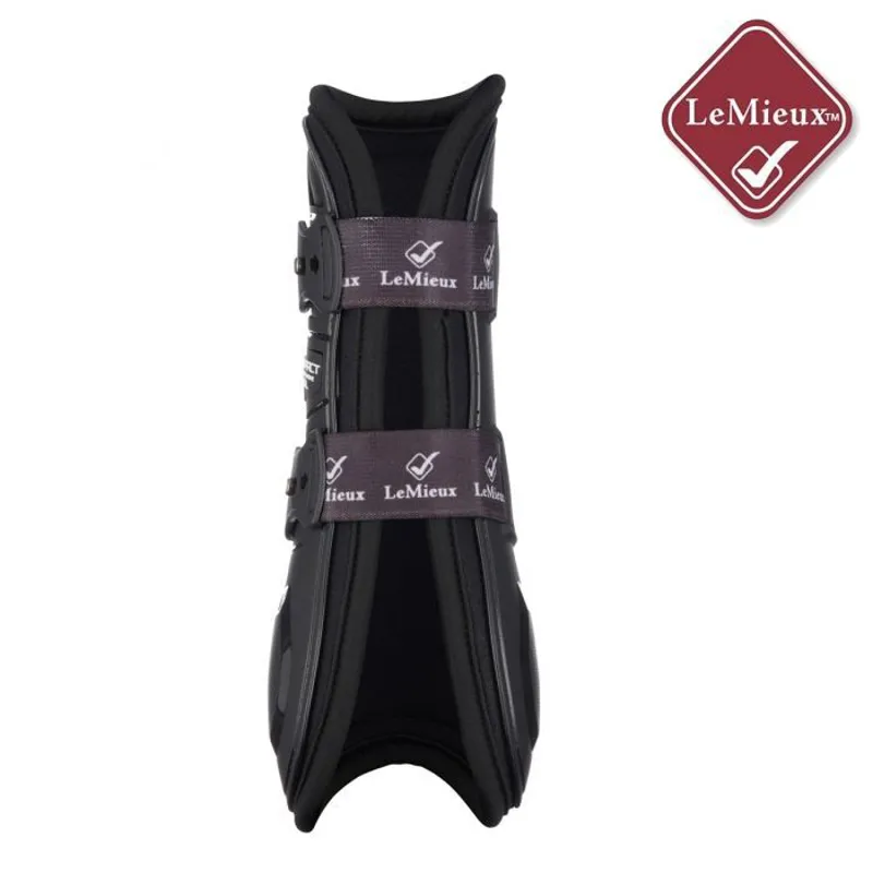 LeMieux Impact Responsive Tendon Boots - Black-1