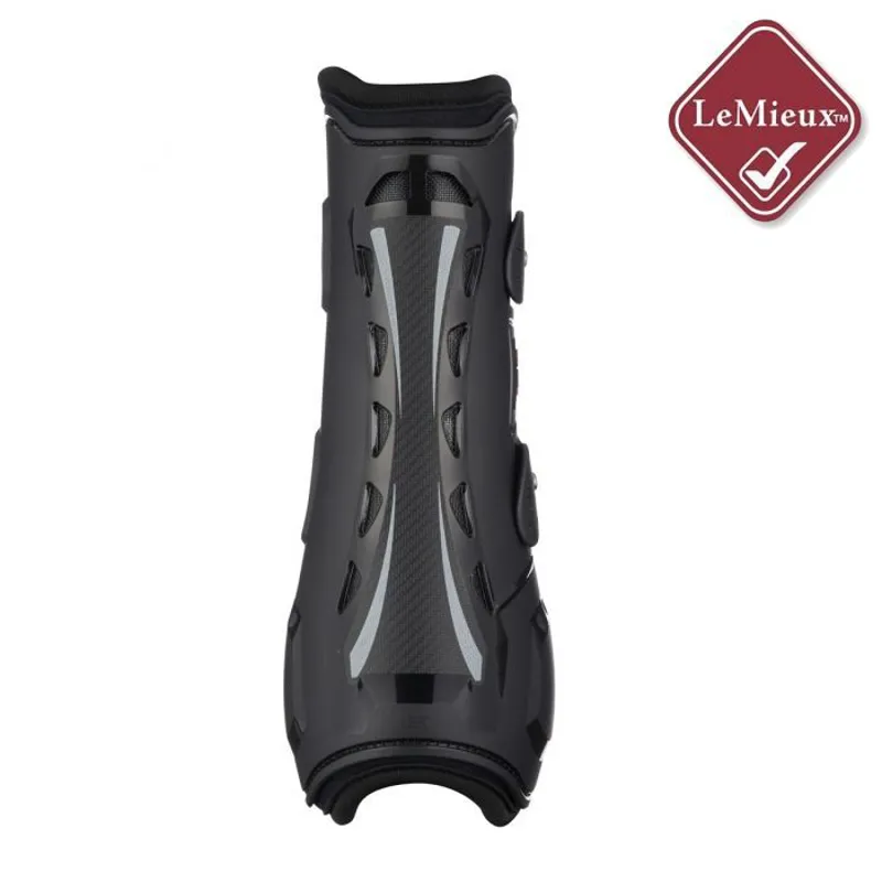 LeMieux Impact Responsive Tendon Boots - Black-3