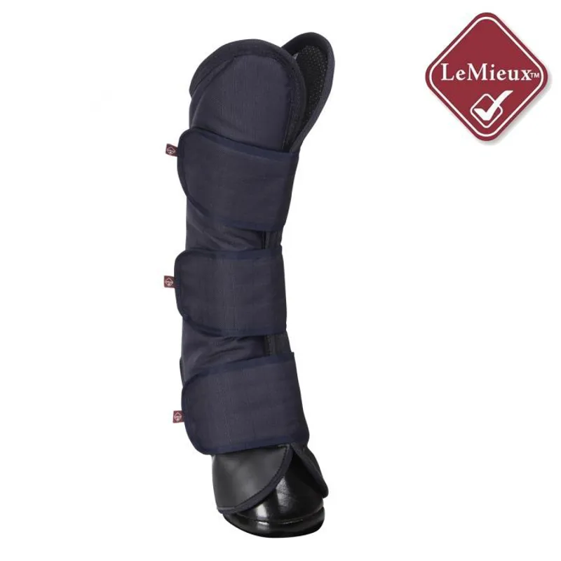 LeMieux Carbon Travel Boots - Navy-1