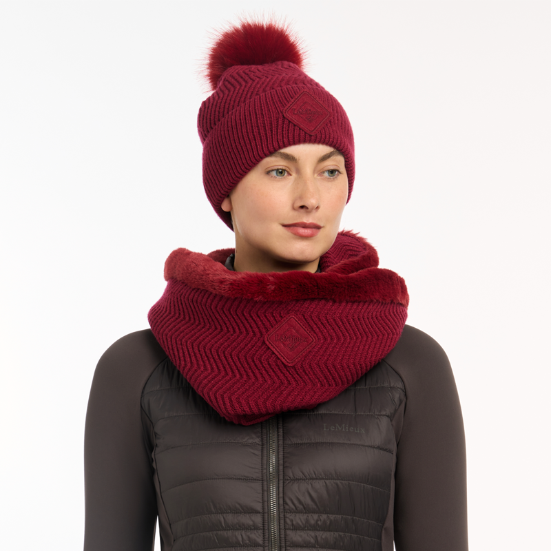 LeMieux Lila Beanie - Ember-2