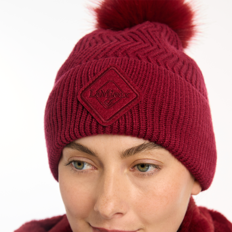 LeMieux Lila Beanie - Ember-3
