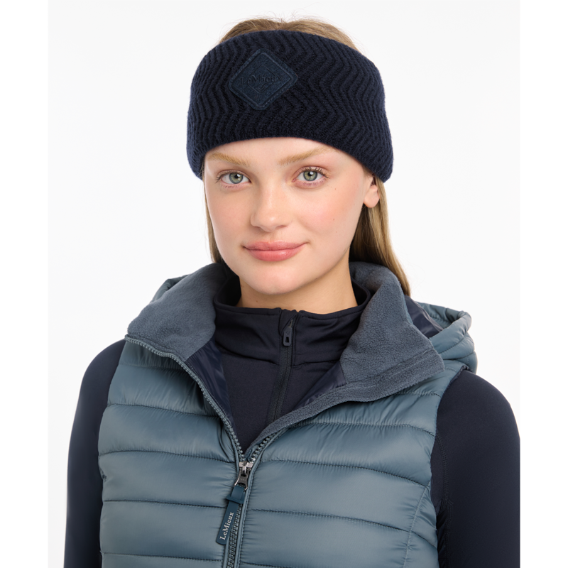 LeMieux Lila Headband - Navy-3