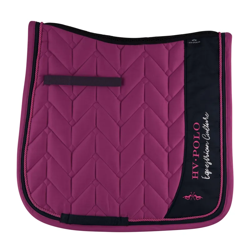 HV Polo Lina Dressage Saddlepad - Berry