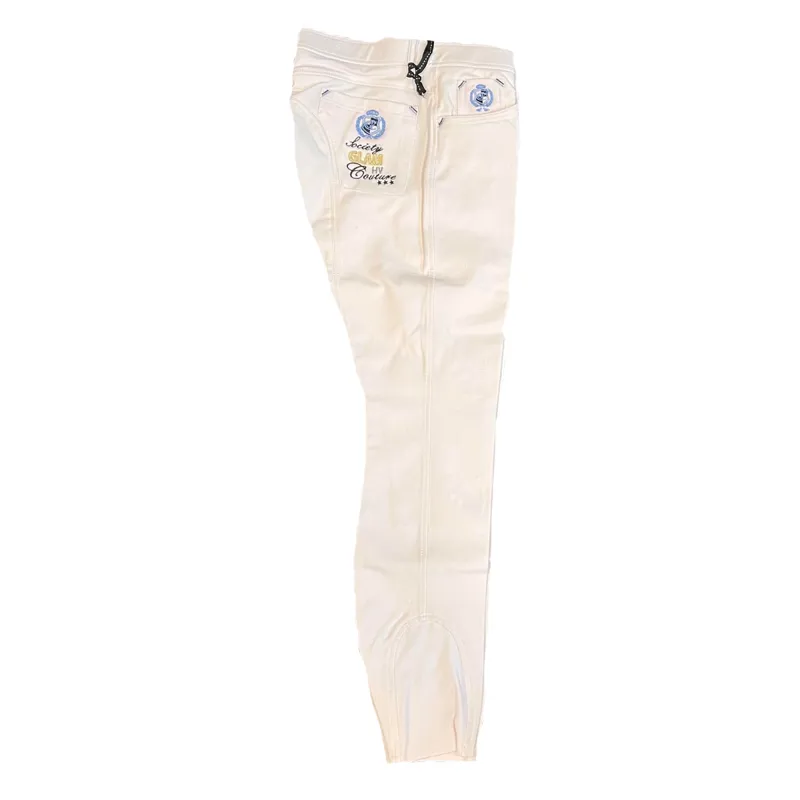 HV Polo Linda Crown Ladies Breeches - White