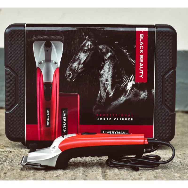 Black Beauty Horse Clippers with Lithium-Ion Battery Pack -2