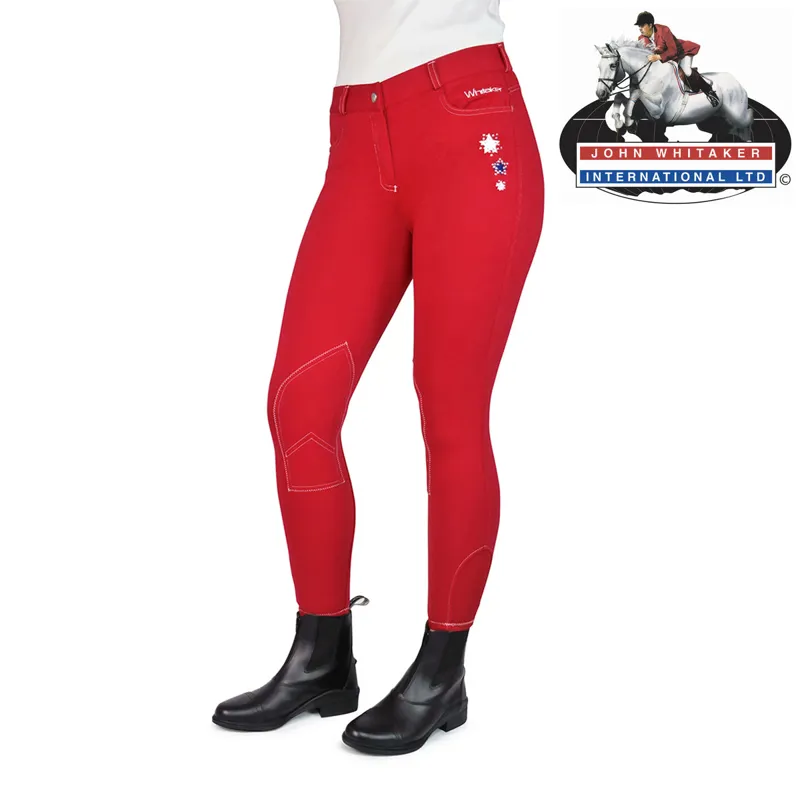 John Whitaker Calder Kids Breeches - Red