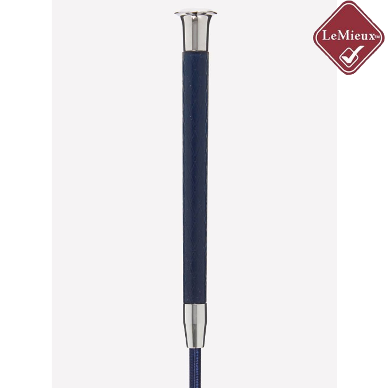 LeMieux LeGrip Gel Jumping Whip - Navy 65cm-2