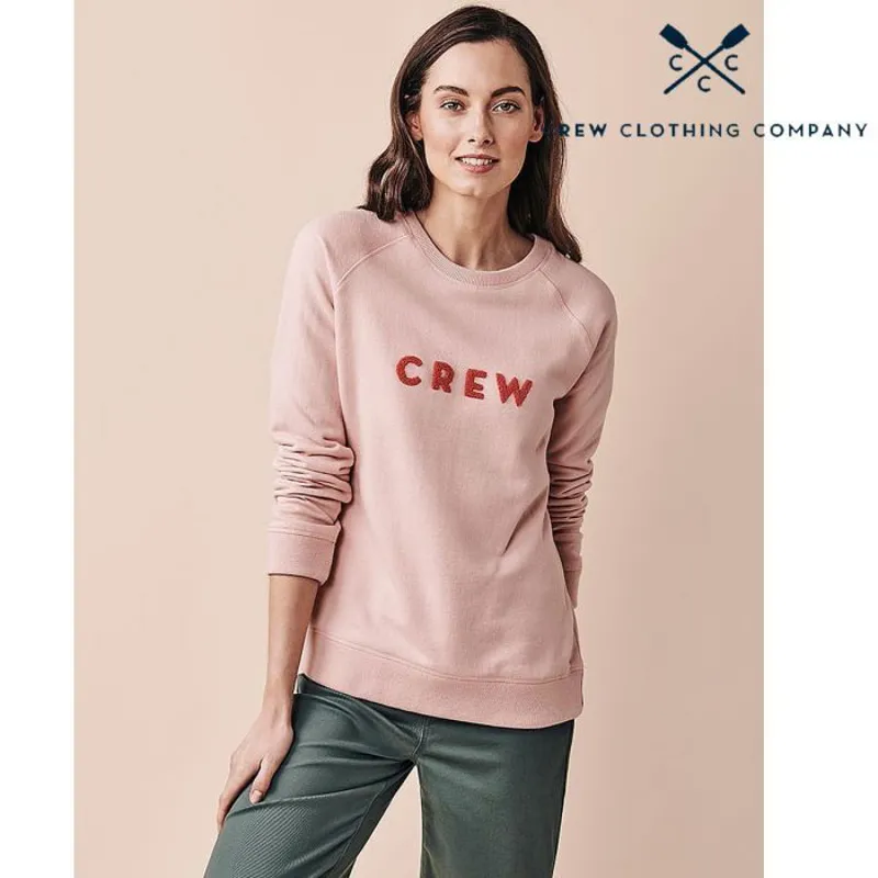 Crew Clothing Logo Sweatshirt - Pink