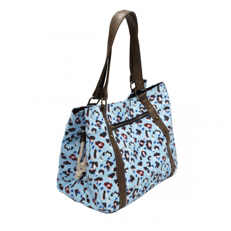Horseware Lou Lou Tote Bag - Blue Animal