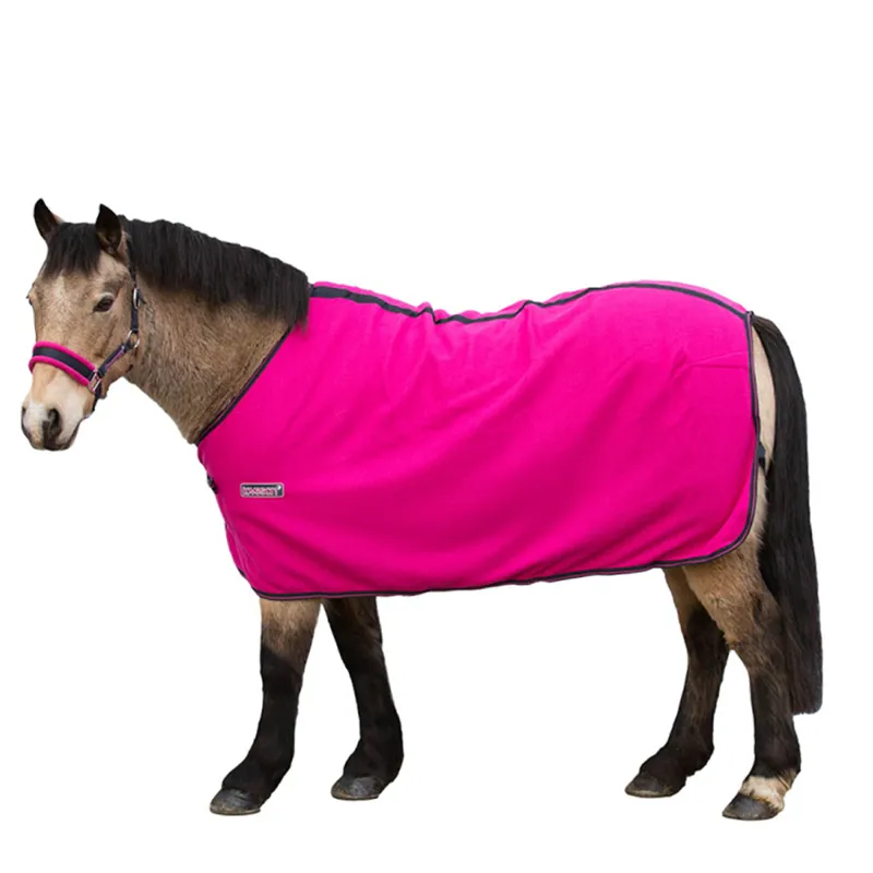 Loveson Fleece Cooler - Pink/Navy/Pink