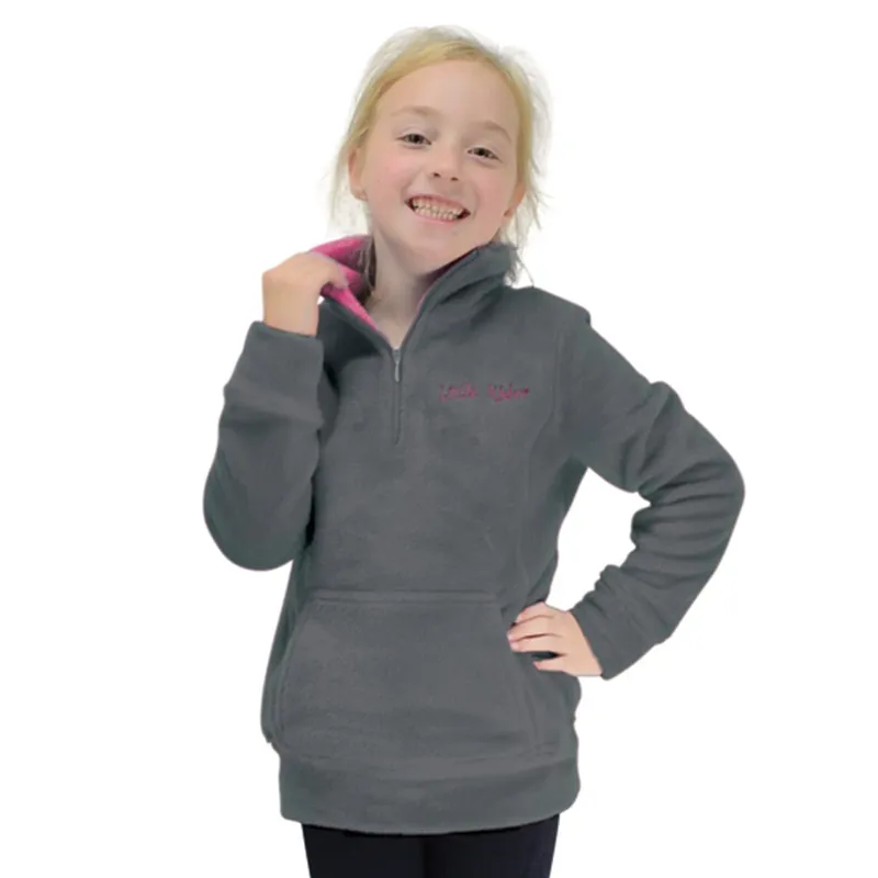 Little Rider Nina Soft Fleece - Grey/Pink