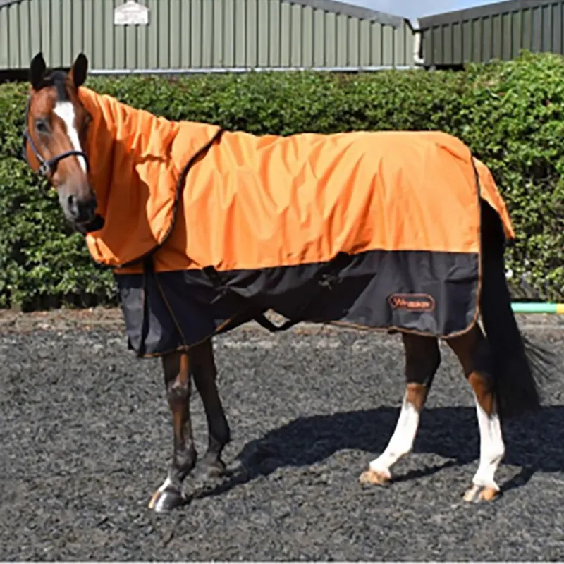 John Whitaker Lutton 170g Turnout Rug Combo - Orange