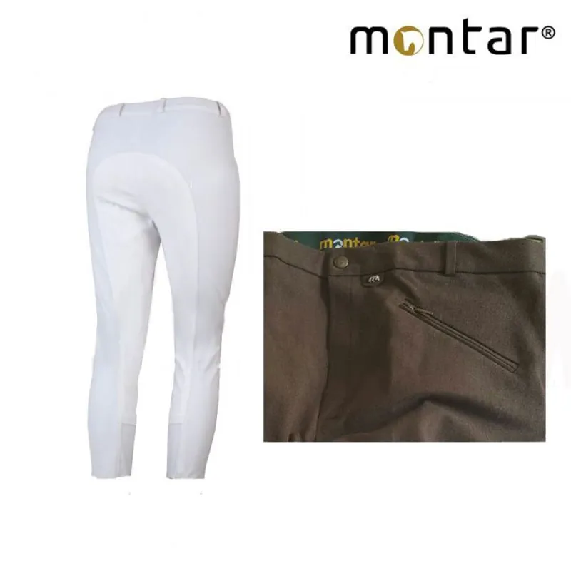 Montar Malene Mens Full Seat Breeches - Brown