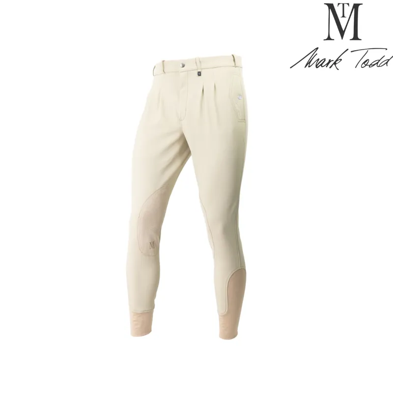 Mark Todd Mens Winter Competition Breeches - Beige