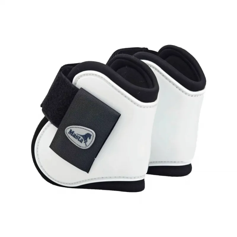 Masta Deluxe Fetlock Boots - White/Black