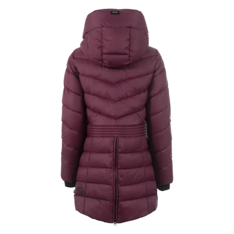 Cavallo Maya Ladies Functional Quilted Parka - Dusty Violet-1