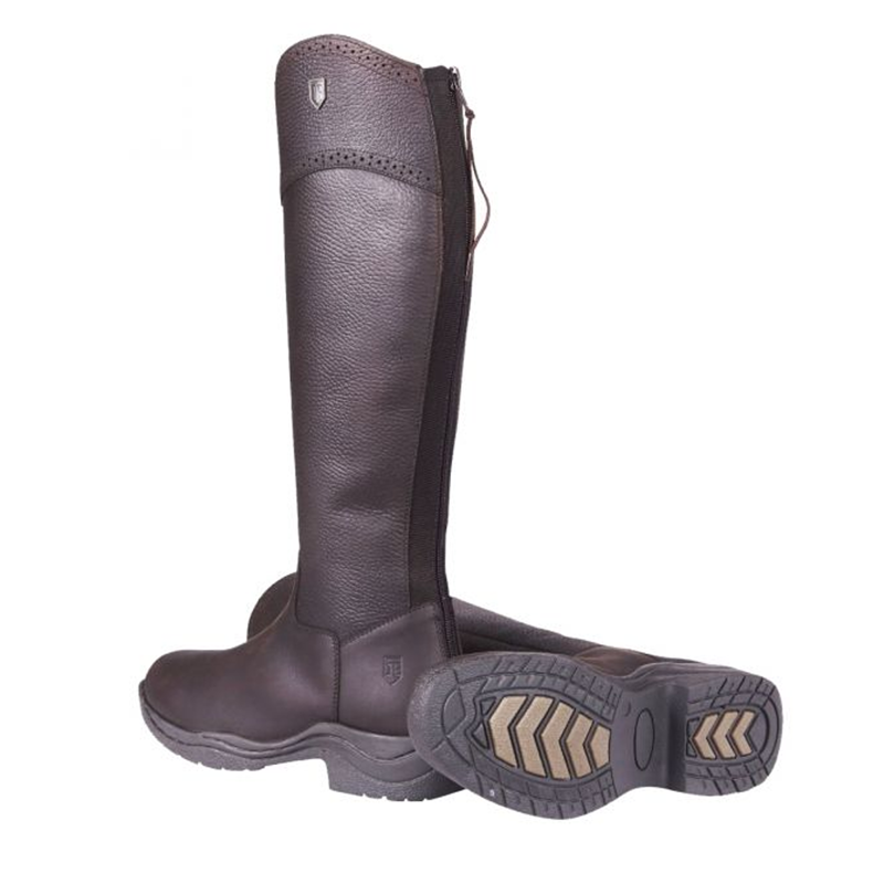 Just Togs Meadow Country Rider Boots - Brown-1