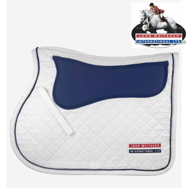 John Whitaker Memory Foam Riser Saddlepad - Navy 