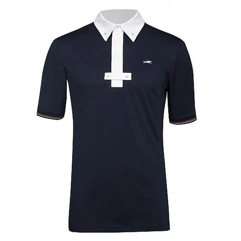 Schockemohle Mitchell Men's Show Shirt - Navy